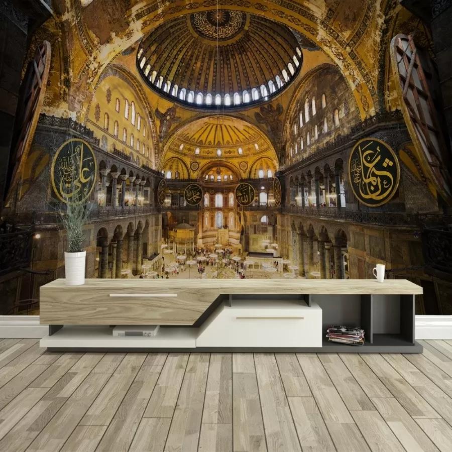 Ayasofya içi 3D Duvar Posteri