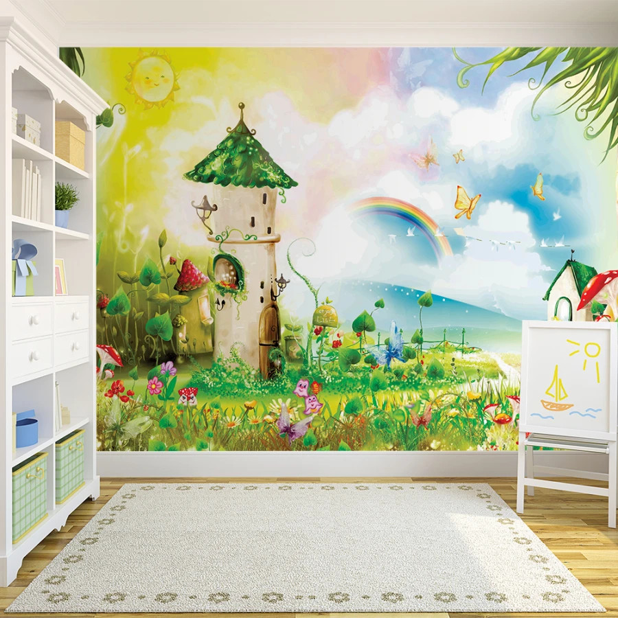 Masallar Ülkesi Çocuk Odası Duvar Kağıdı